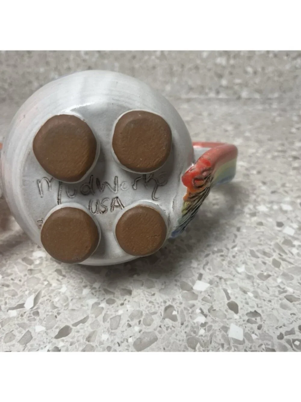 Mudworks Pottery Unicorn Mug Made In USA